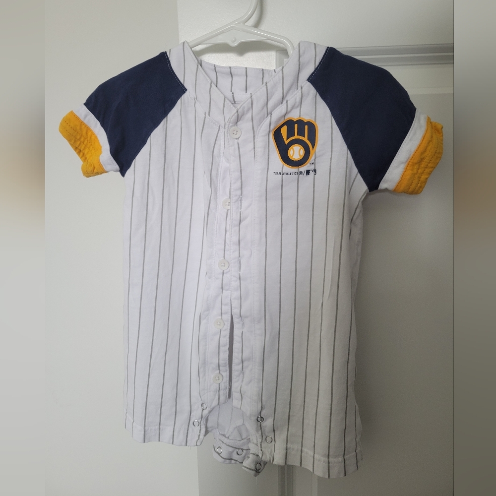 Milwaukee Brewers Bodysuit/Romper Size 18 Months One Piece